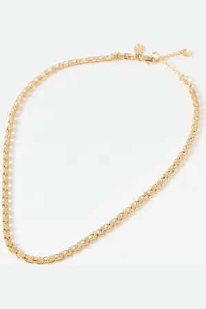 Oliver Bonas Lucy Star Tone Chain Necklace