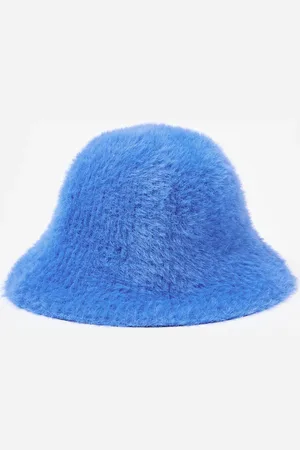 Oliver Bonas Fluffy Knitted Bucket Hat