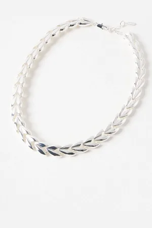 Oliver Bonas Sebria Chunky Tone Collar Necklace