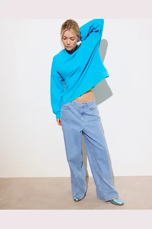 Oliver Bonas Washed Longline Sweatshirt, size 14