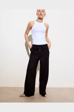 Oliver Bonas Jersey Wide Leg Trousers, size 18