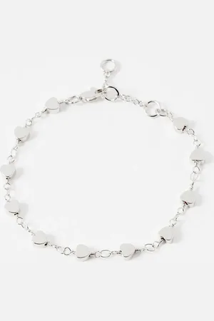 Oliver Bonas Taurus Tone Chain Heart Bracelet
