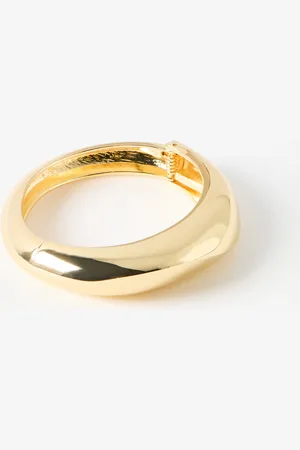 Oliver Bonas Leona Curved Tone Bangle