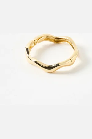 Oliver Bonas Sera Wavy Tone Bangle