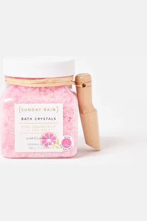 Sunday Rain Pink Grapefruit & Sea Salt Bath Crystals