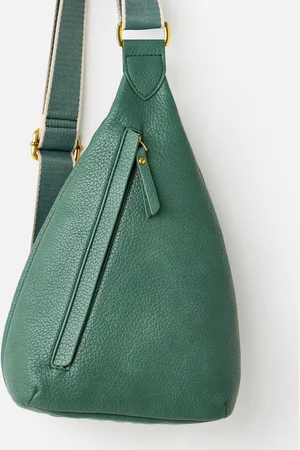 Oliver Bonas Brooke Moss Crossbody Belt Bag