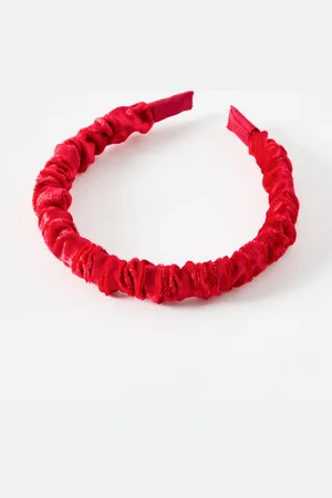 Oliver Bonas Lois Velvet Ruched Headband