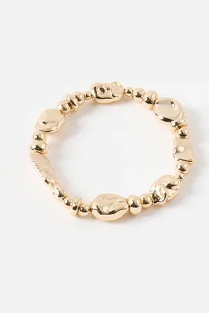 Oliver Bonas Charlie Chunky Tone Beaded Bracelet