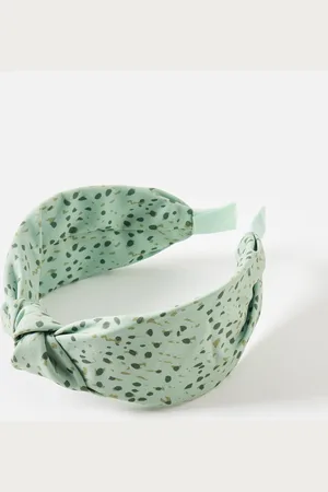 Oliver Bonas Gigi Animal Print Knot Headband