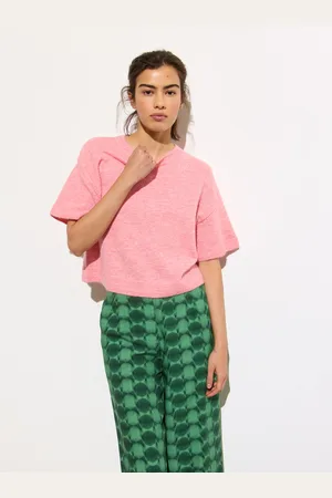 Oliver Bonas Short Sleeve Knitted T-Shirt, size 8