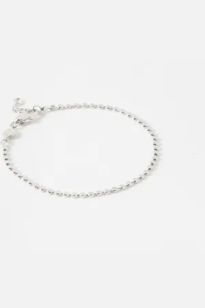 Oliver Bonas Demi Disc Plated Chain Bracelet