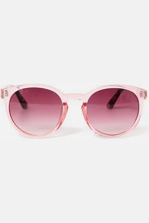 Oliver Bonas Preppy Crystal Round Sunglasses