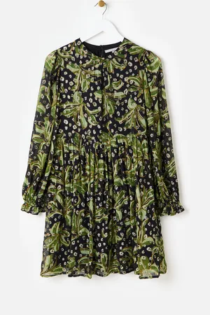 Oliver Bonas Palm Tree Mini Dress, size 6