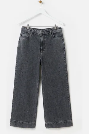 Oliver Bonas Rhinestone Denim Jeans, size 12