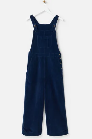 Oliver Bonas Dark Corduroy Dungarees, size 10