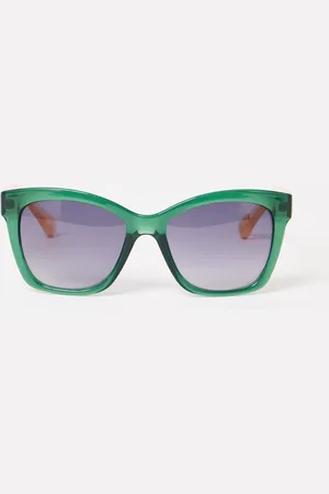 Oliver Bonas Crystal Square Sunglasses