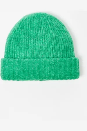 Oliver Bonas Double Rib Knitted Beanie Hat