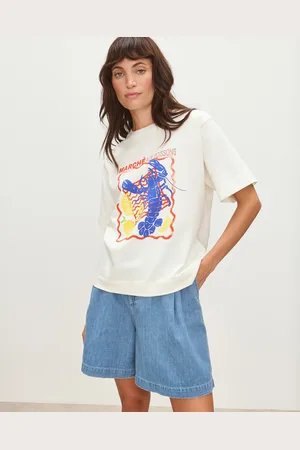Oliver Bonas Lobster Graphic T-shirt, size 18