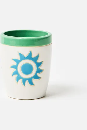 Oliver Bonas Sun Ceramic Toothbrush Holder