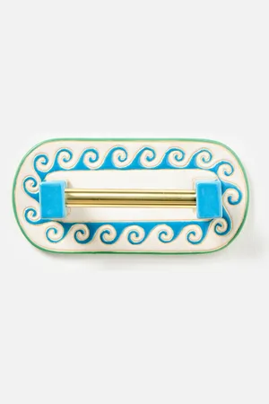 Oliver Bonas Sun Ceramic Toilet Roll Holder