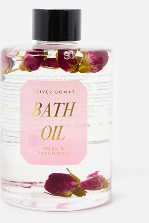 Oliver Bonas Rose & Patchouli Scented Bath Oil
