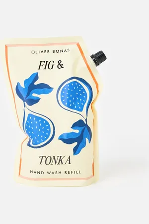 Oliver Bonas Fig & Tonka Scented Hand Wash Refill Pouch