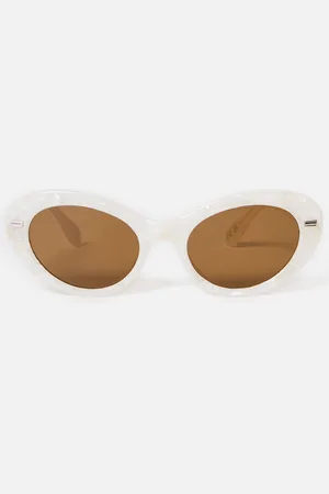 Oliver Bonas Marbled Cat Eye Sunglasses