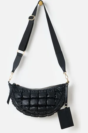 Oliver Bonas Betty Quilted Puffy Belt Bag