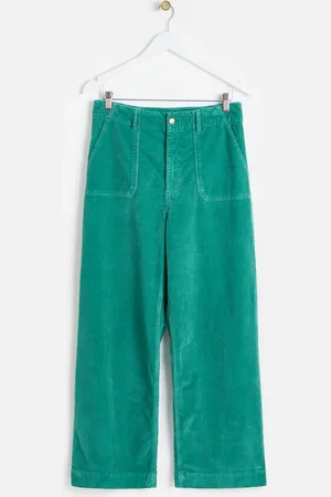 Oliver Bonas Corduroy Wide Leg Trousers, size 6