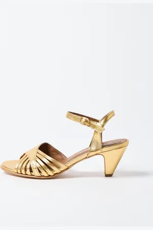 Anonymous copenhagen Hermine Leather Heeled Sandals, size UK 3