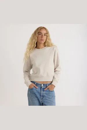 Organic Basics Weekend Boxy Crewneck Sweatshirt XXS