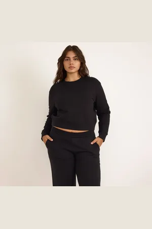Organic Basics Weekend Boxy Crewneck Sweatshirt XXS