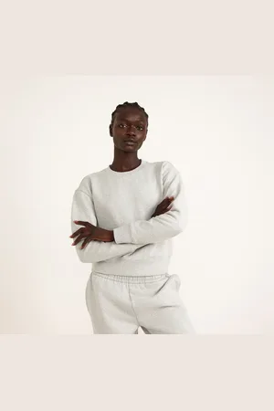 Organic Basics Weekend Boxy Crewneck Sweatshirt XXS