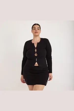 Organic Basics Soft Knit Rib Mini Skirt XXS