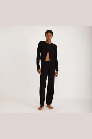 Organic Basics Soft Knit Straight Leg Pants XXS