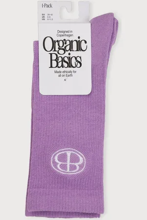 Organic Basics Core Butterfly Crew Rib Socks 35-38