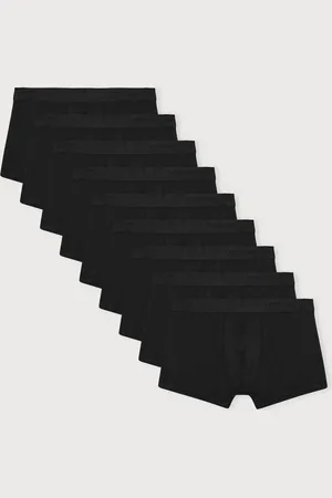 Organic Basics Premium Trunks 9-pack Black / Black / Black S