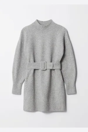 & OTHER STORIES Belted Mini Knit Dress