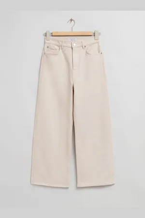 & OTHER STORIES Cropped Wide-Leg Jeans