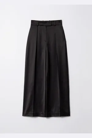& OTHER STORIES Shiny Wool-Blend Trousers