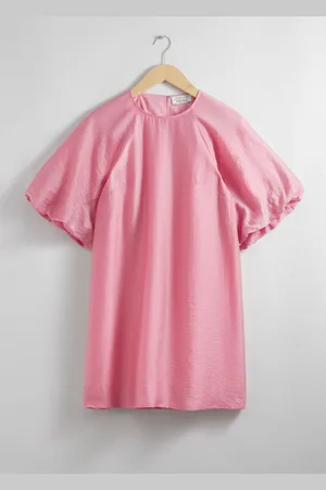 & OTHER STORIES Balloon-Sleeve Mini Dress