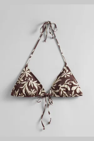 & OTHER STORIES Halterneck Triangle Bikini Top