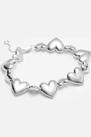 & OTHER STORIES Heart Charm Bracelet