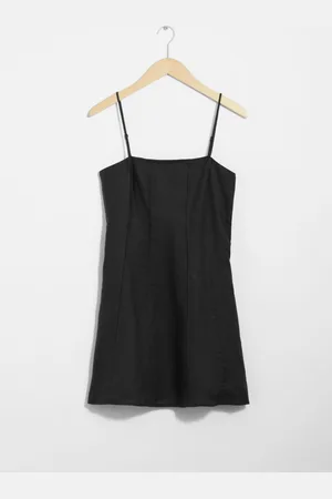 & OTHER STORIES Strappy Linen Mini Dress