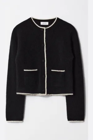 & OTHER STORIES Boxy Crew-Neck Cardigan