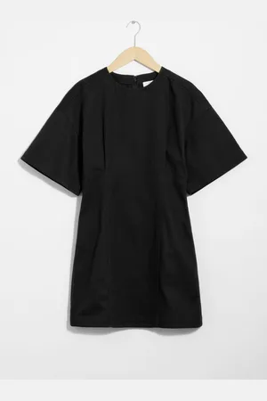 & OTHER STORIES Fitted Short-Sleeve Mini Dress