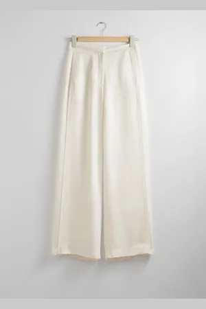 & OTHER STORIES Straight High-Waist Trousers