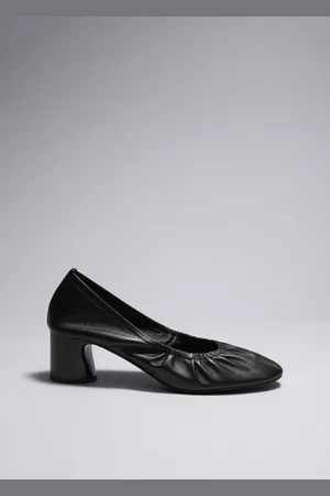 & OTHER STORIES Soft Block-Heel Pumps