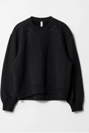 & OTHER STORIES Rhinestone-Embroidered Sweatshirt