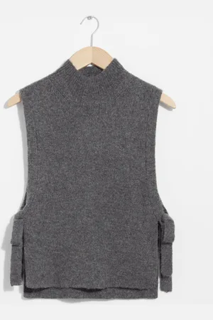 & OTHER STORIES Wool Bib Collar